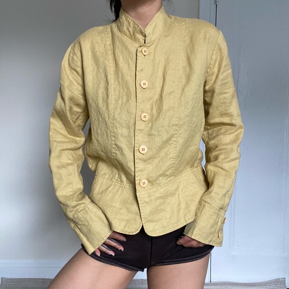 *Sold Linen jacket - Picture 2 of 6